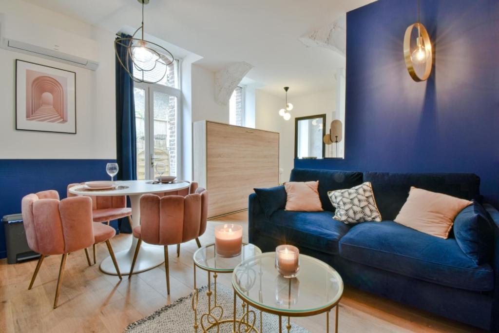 Residence Jean Hardy - Hyper Centre, Parking Gratuit, Wifi, Clim, Gare Valenciennes Buitenkant foto